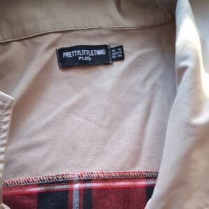 PrettyLittleThing Tan Trench Coat